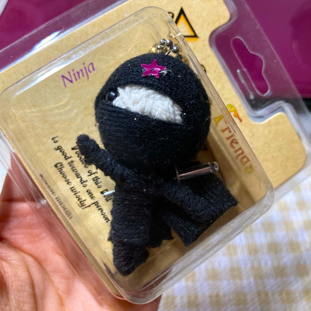 Voodoo friends key chain-Ninja